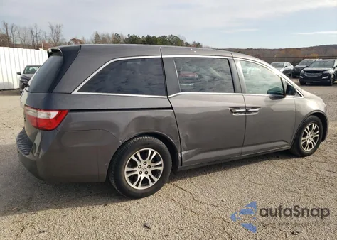 2012 Honda Odyssey Ex из США, поврежденный, VIN 5FNRL5H43CB134333